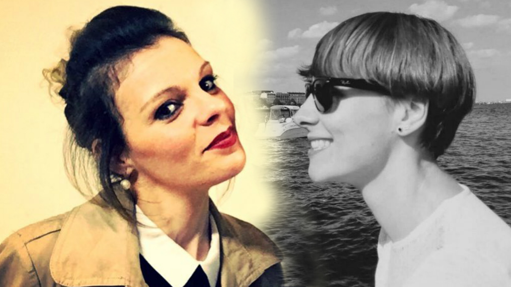 Mireia Varela, ex de Rufián, y Marta Pagola, en un montaje de Jaleos.