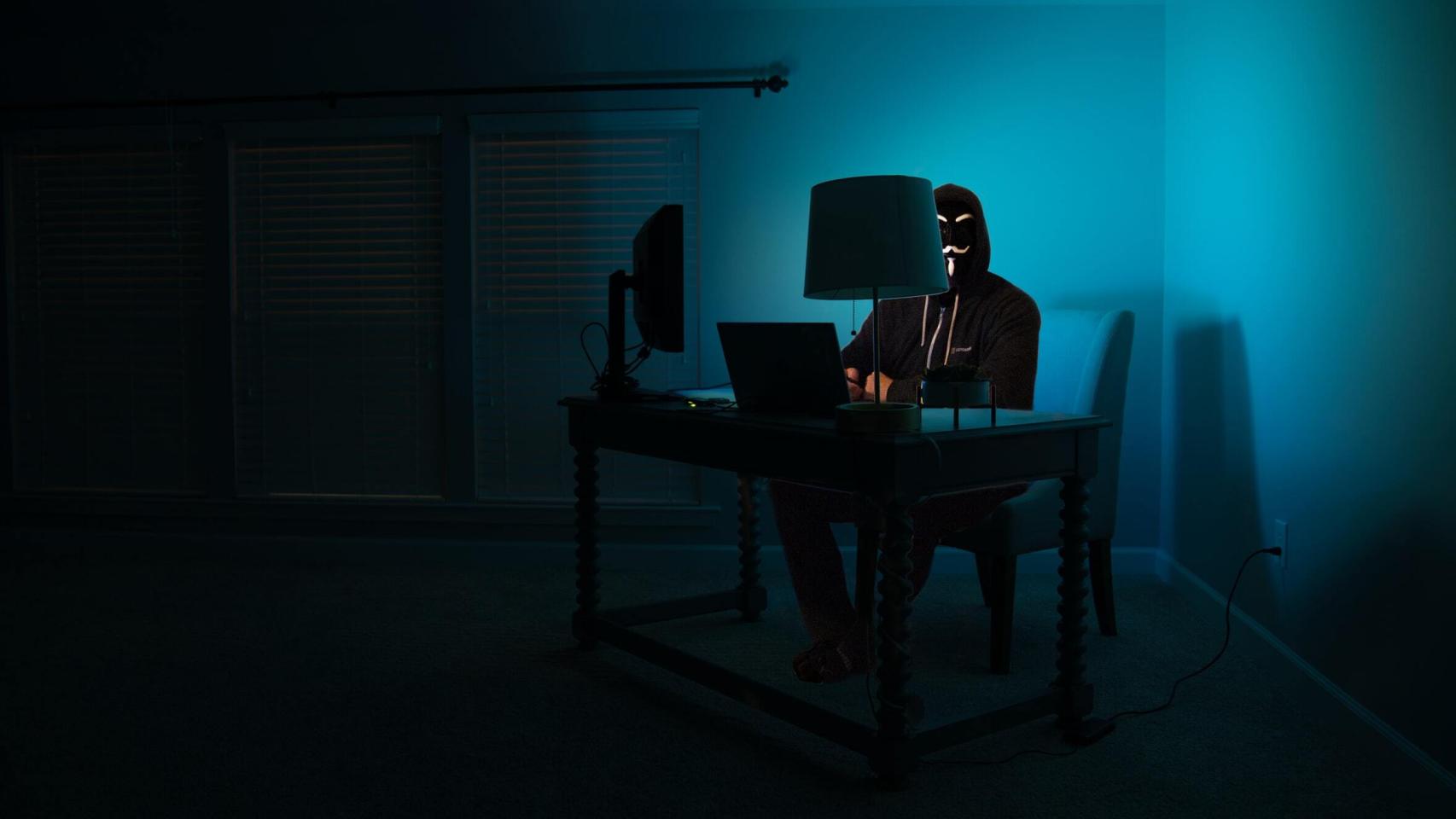 Representación de hacker.