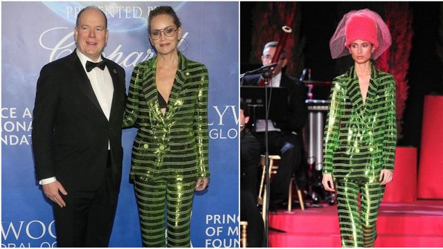 A Coruña viste a Sharon Stone en Beverly Hills