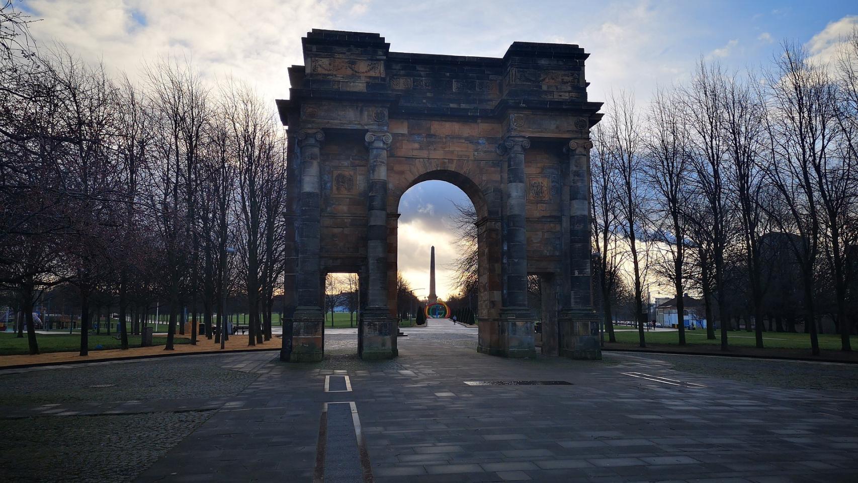 Arco del Triunfo de Glasgow.