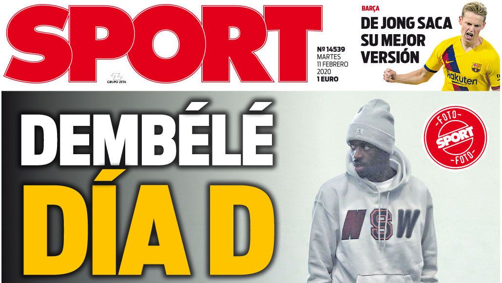 Portada SPORT (11/02/2020)