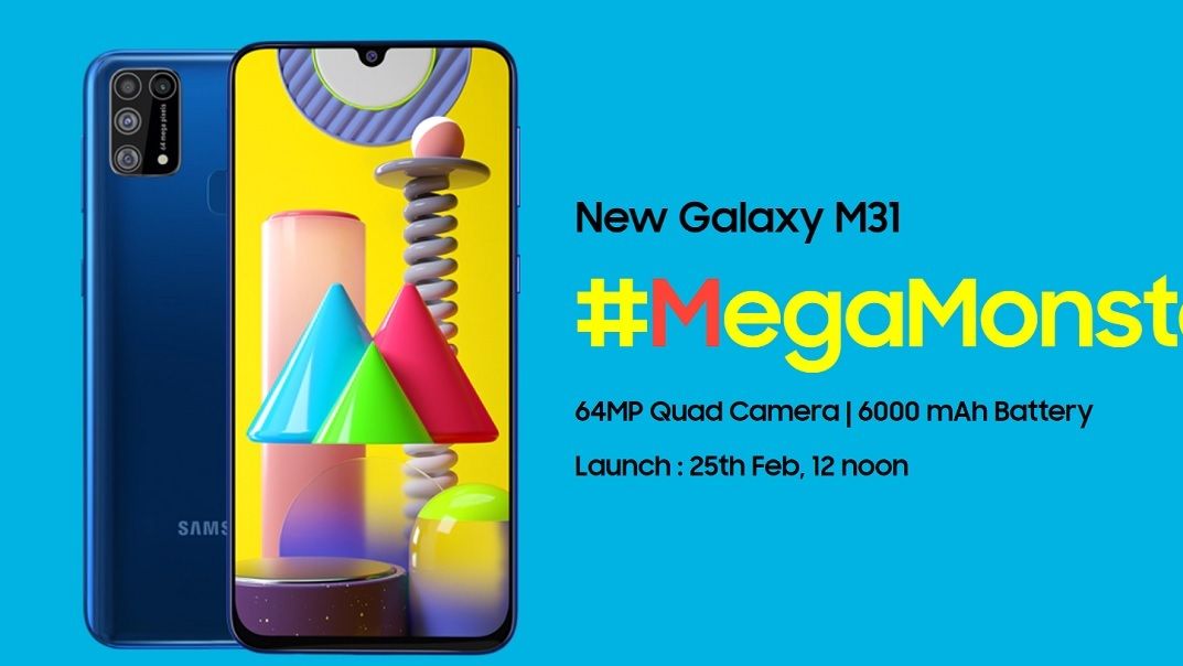 Samsung bate su récord con la batería del Galaxy M31, que se presentará pronto