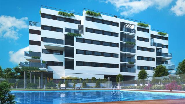 Imagen del Residencial Bremen en Madrid.