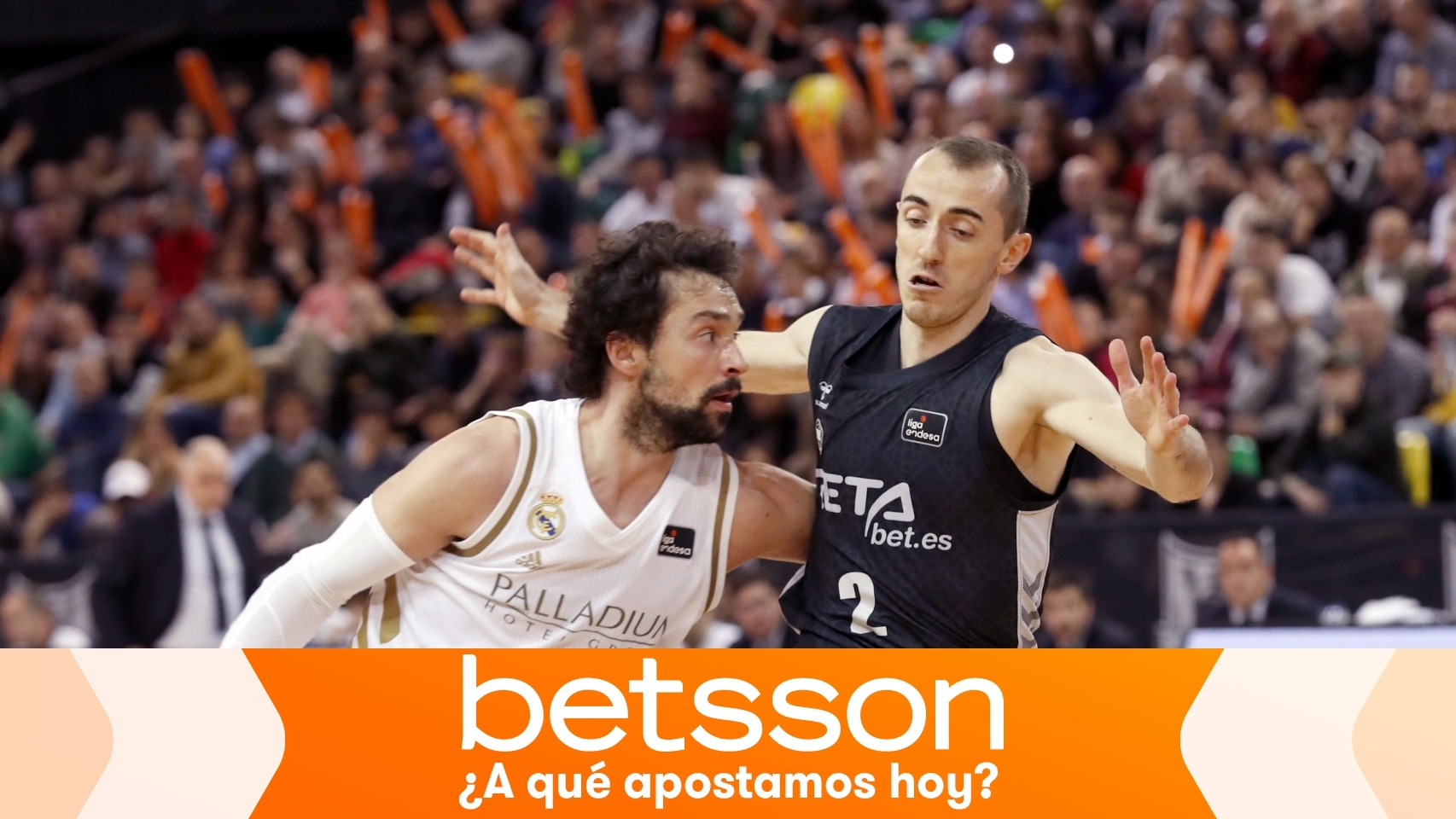 Sergio Llull, en un partido del Real Madrid de baloncesto
