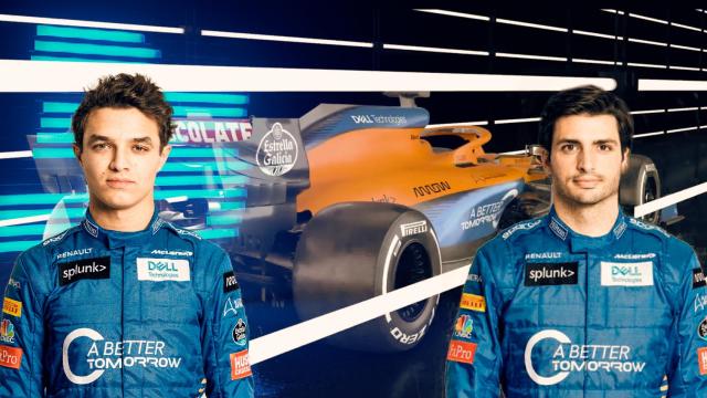 McLaren presenta su renovado MCL35