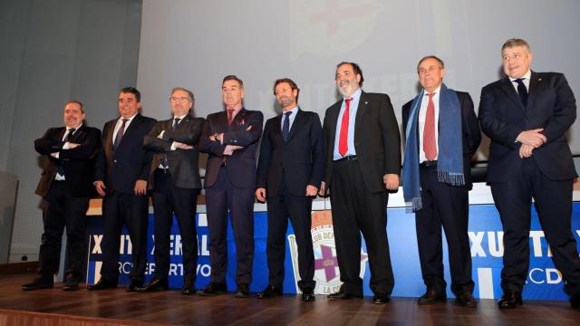 El consejo de administración del Deportivo.