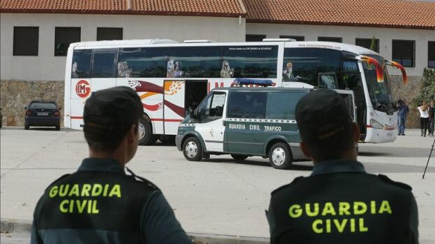 guardia civil transporte escolar