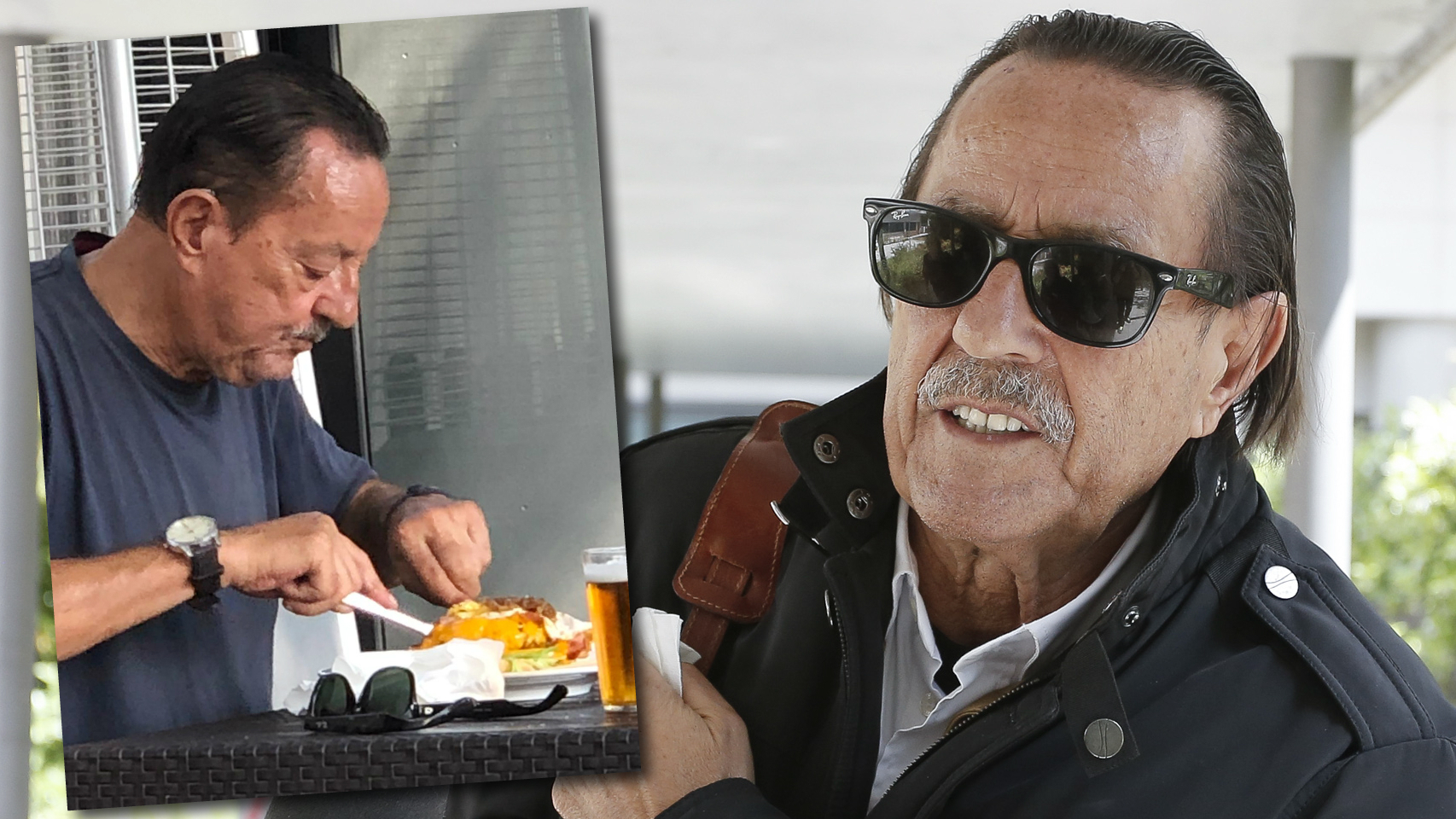 Julián Muñoz, en un montaje de JALEOS.