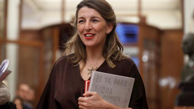 Yolanda Díaz, ministra de Trabajo.