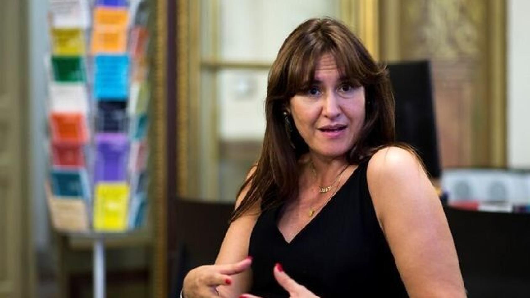 Laura Borràs, actual portavoz de JxCat en el Congreso.