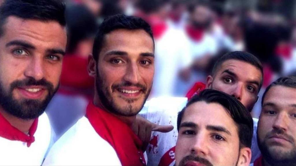 Los miembros de La Manada.