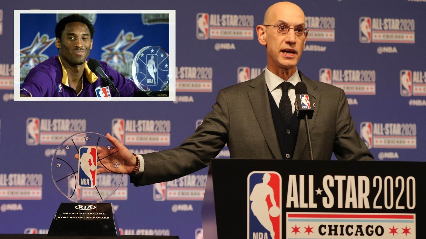 Adam Silver presenta el nuevo MVP en honor a Kobe Bryant