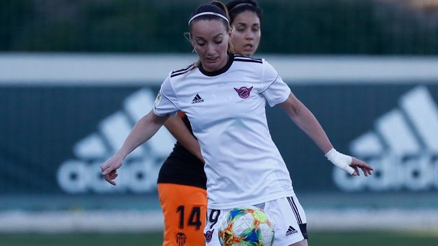 Kosovare Asllani, en el CD Tacón - Valencia de la Primera Iberdrola
