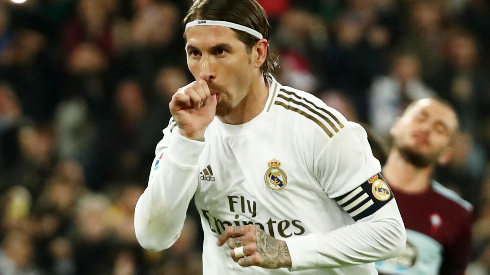 El gesto de Sergio Ramos en su celebración