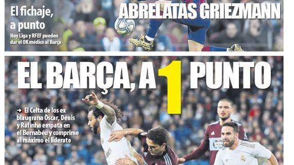 Portada Mundo Deportivo (17/02/2020)