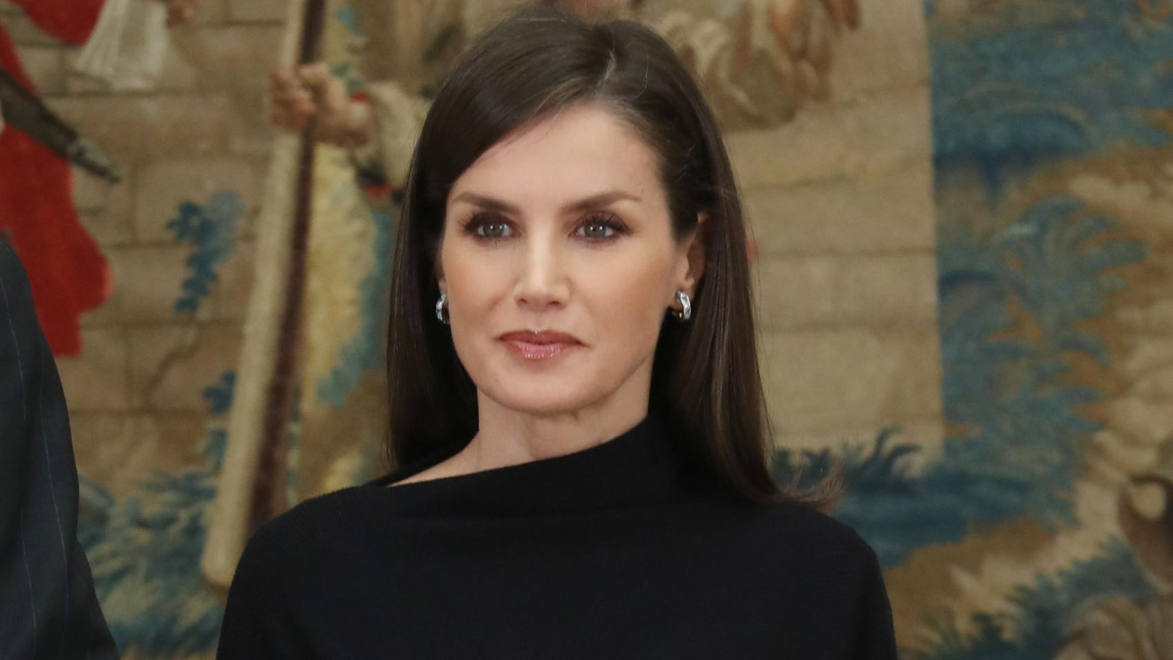 Letizia, en su última aparición pública.