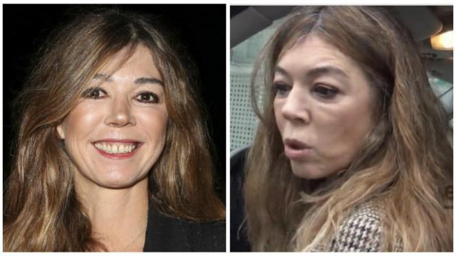 Eva Zaldívar en una comparativa de su antes y después.