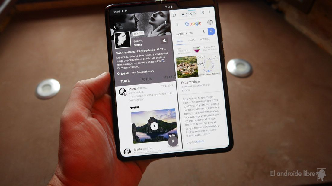 El próximo móvil plegable de Samsung tendría una cámara bajo la pantalla
