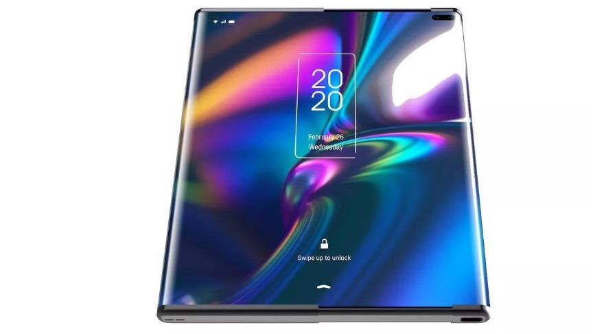 Este móvil con pantalla enrollable podría dejar obsoletos a los plegables