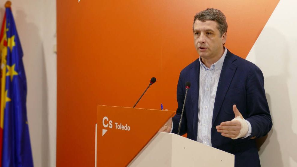 Esteban Paños, portavoz de Cs en Toledo