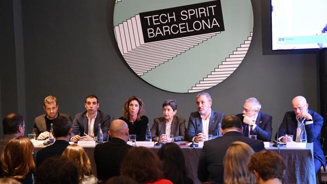 Presentación de las jornadas portavoz de las jornadas Tech Spirit Barcelona.