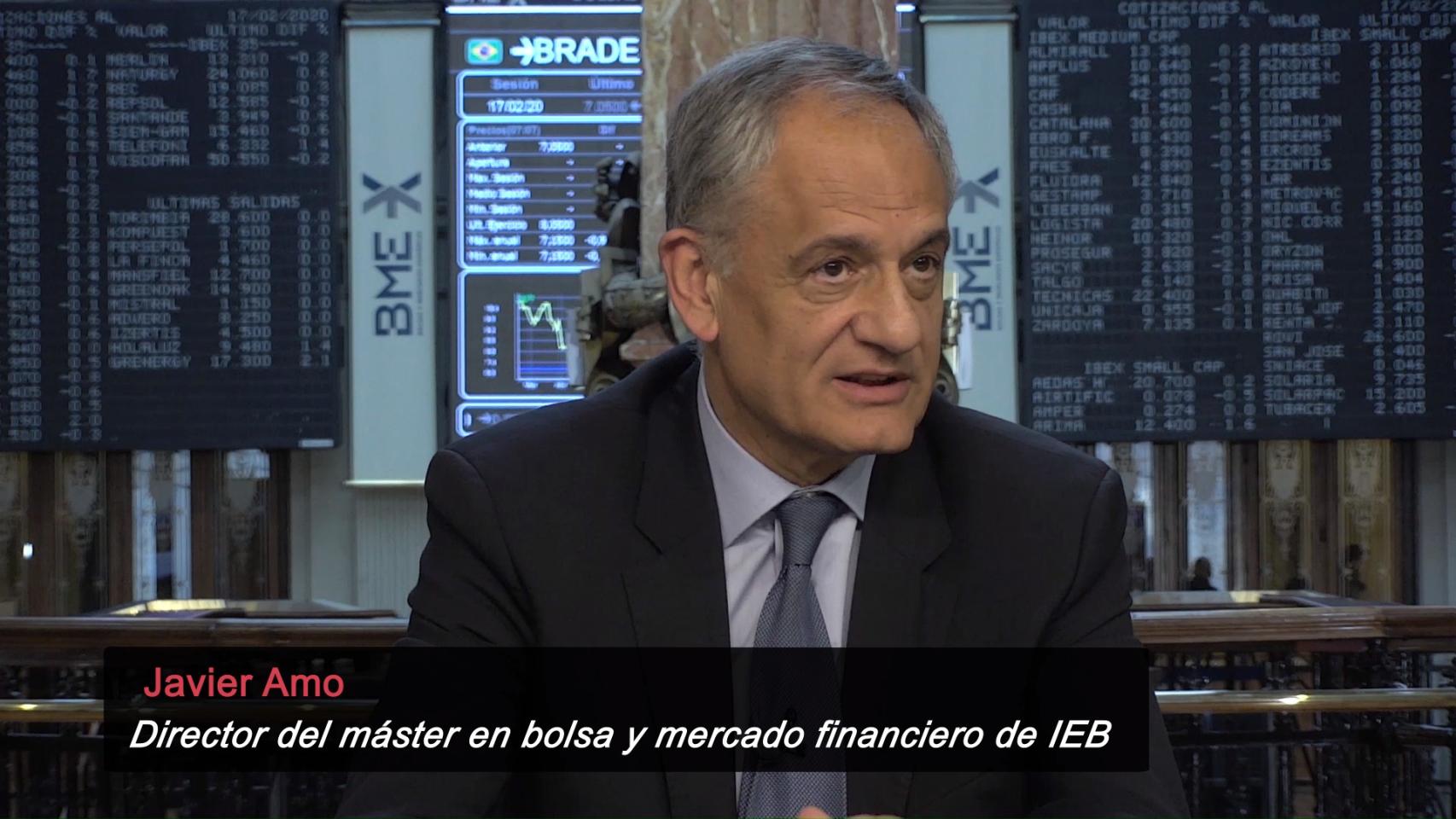 Javier Amo, director del máster de bolsa de IEB