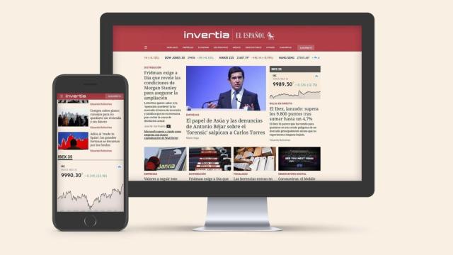 La nueva Invertia incorporada en EL ESPAÑOL.
