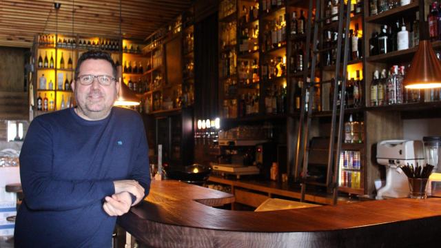 Antón Sáez, propietario de Le Tavernier