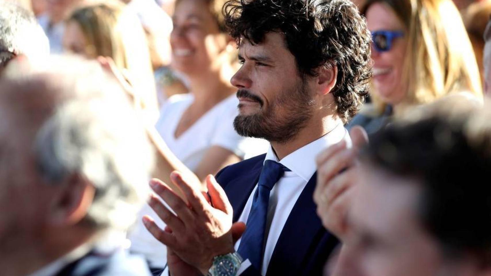 Miguel Abellán en un acto del PP
