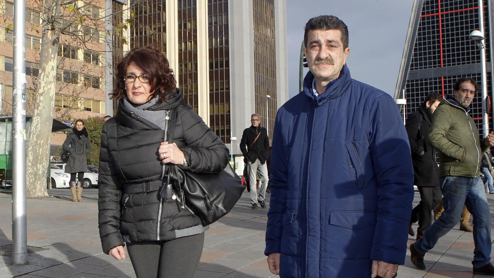 Santina D'Alessandro y Pippo Biondo, padres de Mario.