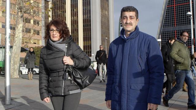 Santina D'Alessandro y Pippo Biondo, padres de Mario.