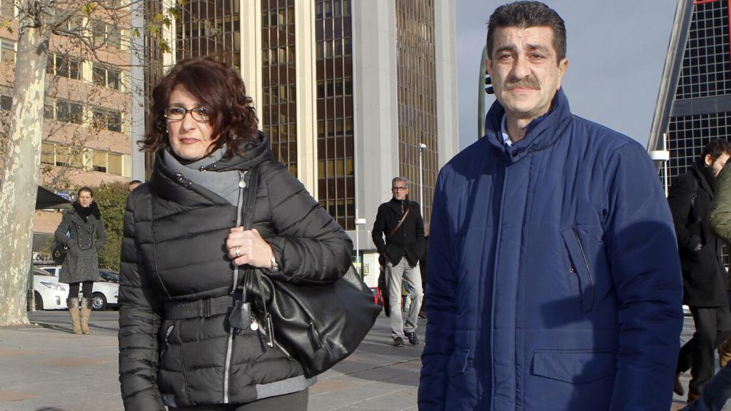 Santina D'Alessandro y Pippo Biondo, padres de Mario.