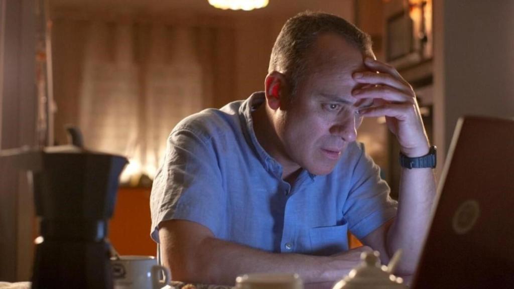 Javier Gutiérrez en Vergüenza.