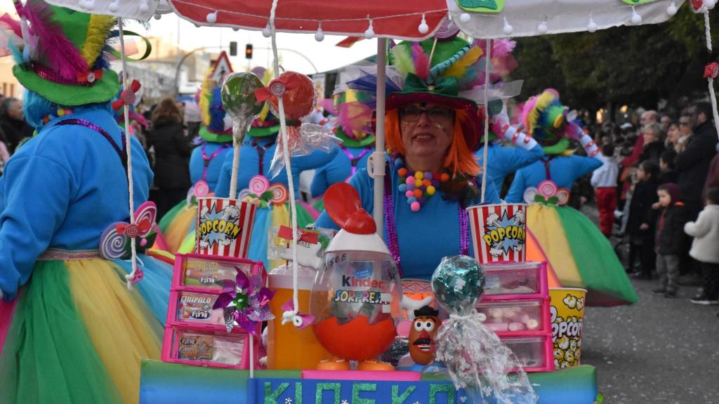 Imagen de archivo de un desfile de Carnaval.