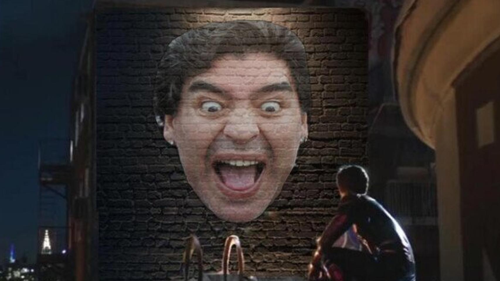 Meme del Nápoles - Barcelona de la Champions League