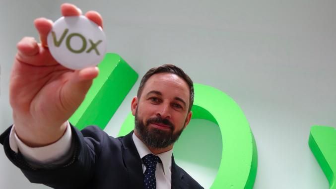 Santiago Abascal, líder de Vox./
