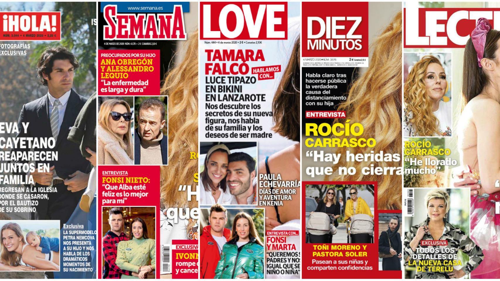 Estas son las revistas de este miércoles.