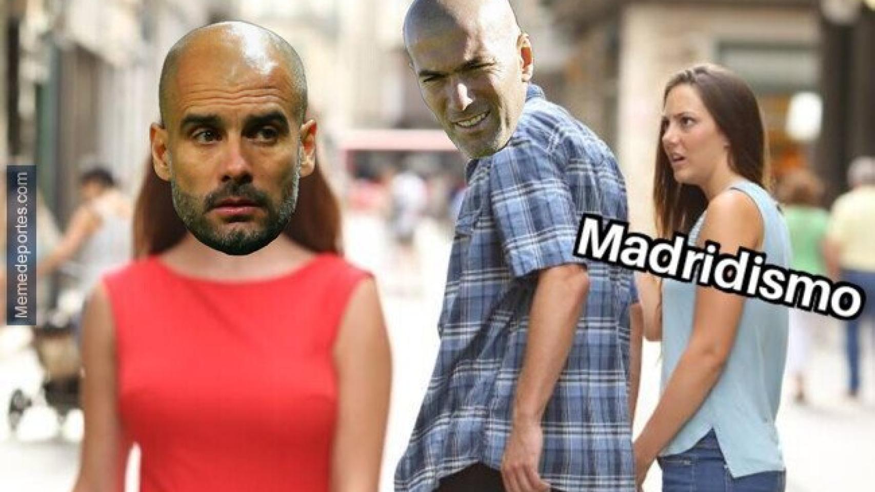 Meme del Real Madrid - Manchester City