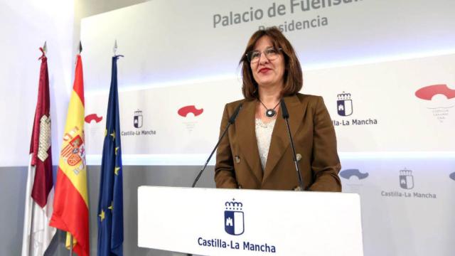 Blanca Fernández, portavoz del Gobierno de Castilla-La Mancha (Ó. HUERTAS)