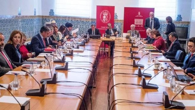 foto de archivo del Consejo Social de la UCLM cuando todavía la presidía Emilio Ontiveros