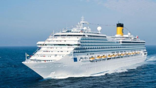 Uno de los barcos de Costa Cruceros.