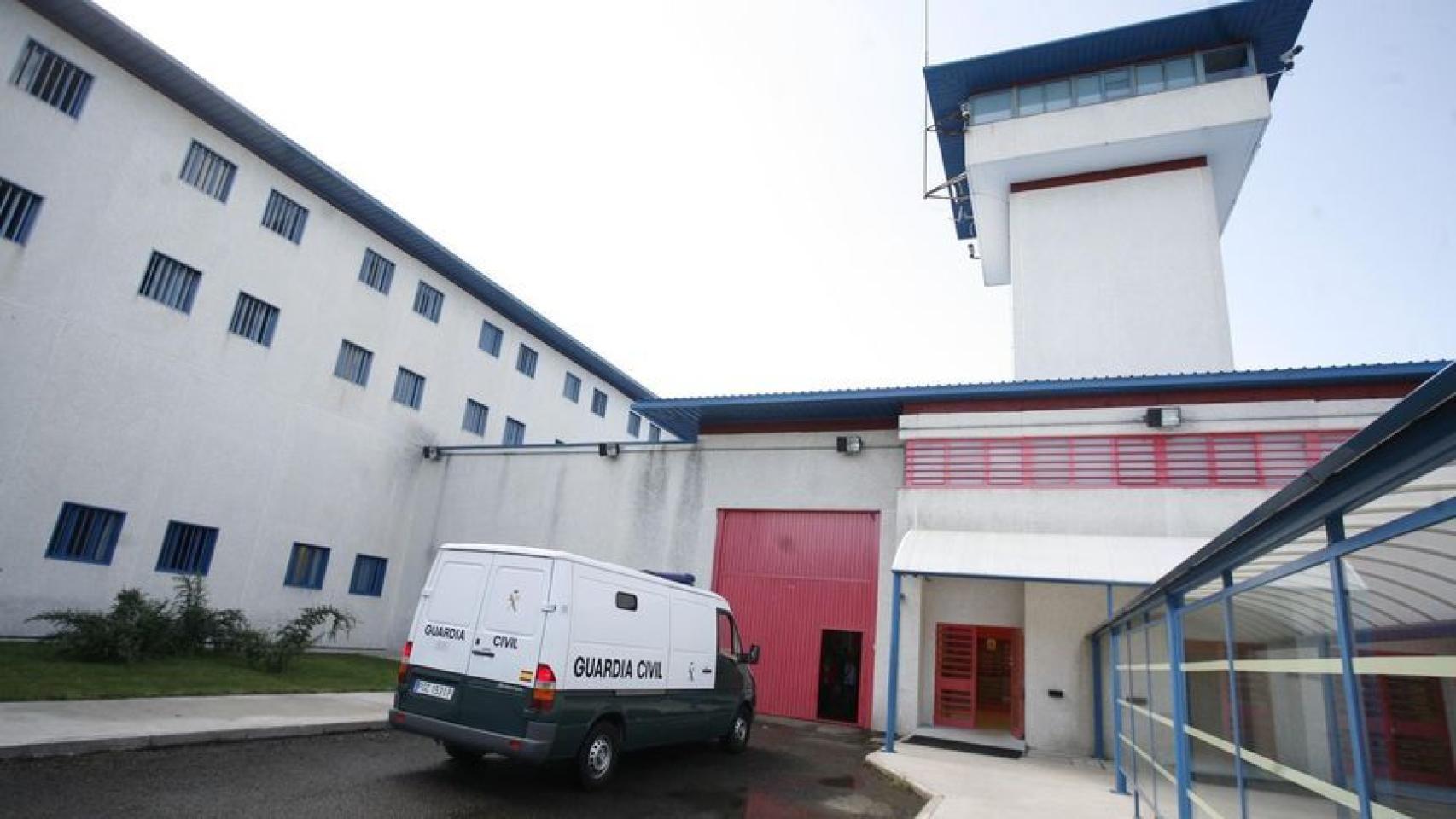 Exterior de la prisión de A Lama, en Pontevedra.