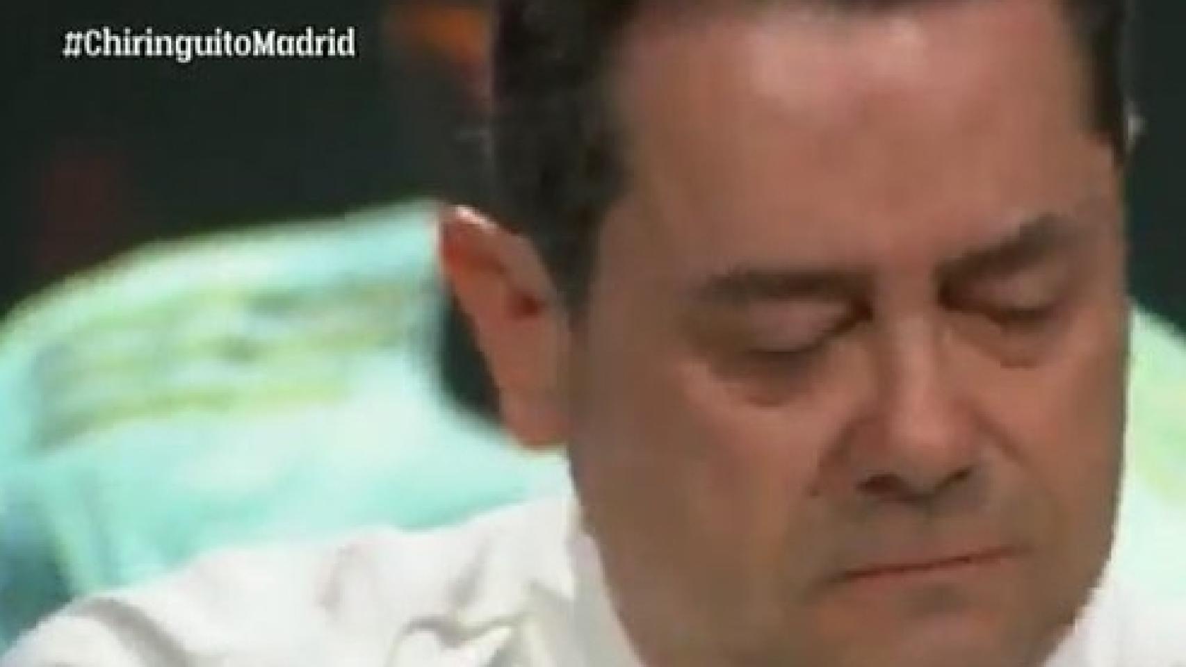 Tomás Roncero, en El Chiringuito