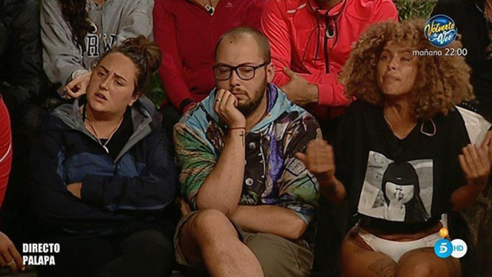 Rocío Flores, José Antonio Avilés y Yiya (Mediaset)