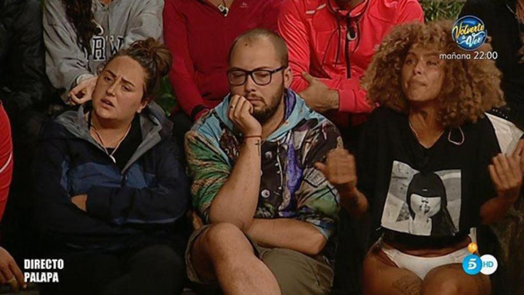 Rocío Flores, José Antonio Avilés y Yiya (Mediaset)