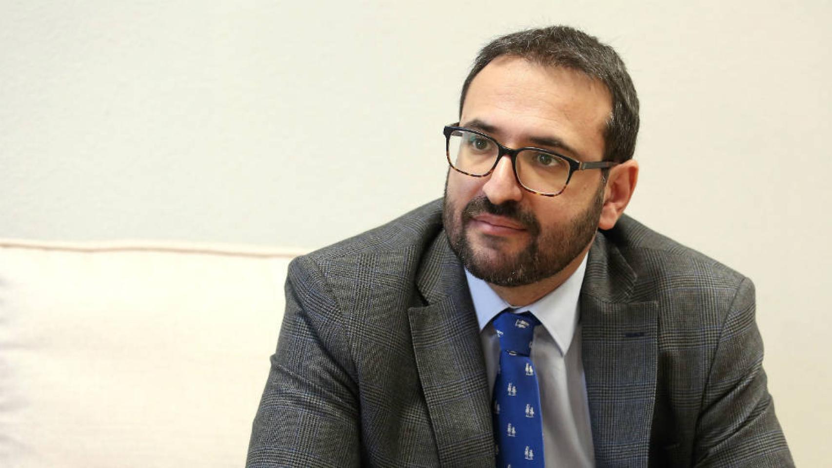 Sergio Gutiérrez, diputado del PSOE por Toledo (Ó. HUERTAS)