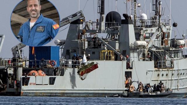 Los equipos desplazados en la zona han recuperado los restos mortales del piloto.