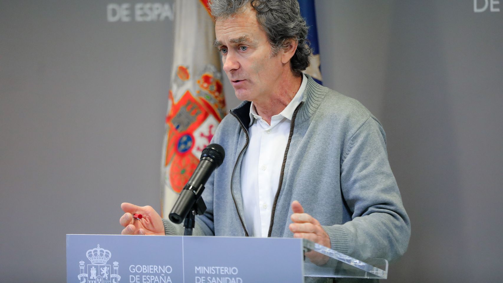Rueda de prensa de Fernando Simón.