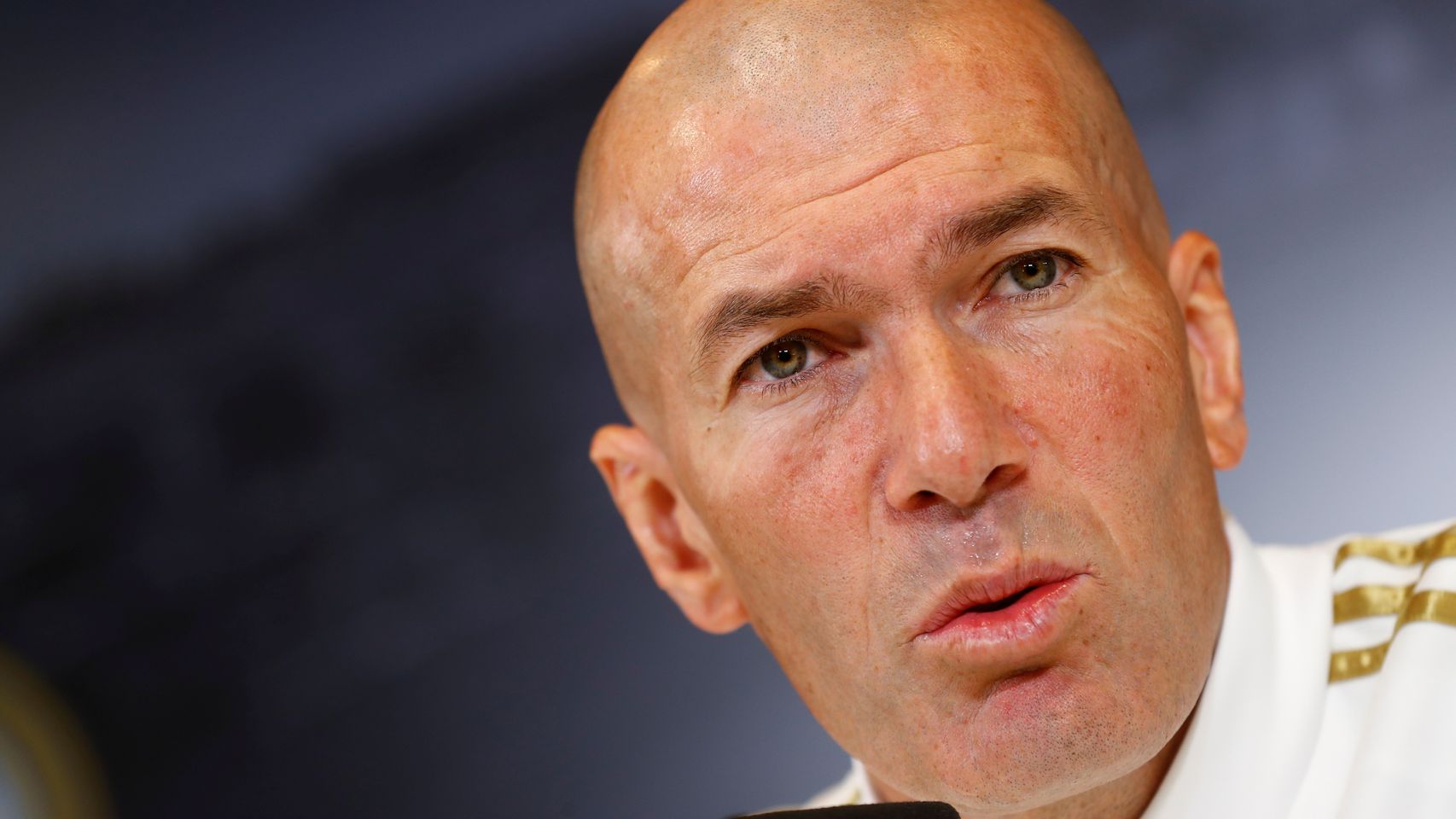 Zidane, en rueda de prensa