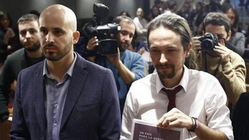 Nacho Álvarez, secretario de estado, y Pablo Iglesias, exvicepresidente del Gobierno.